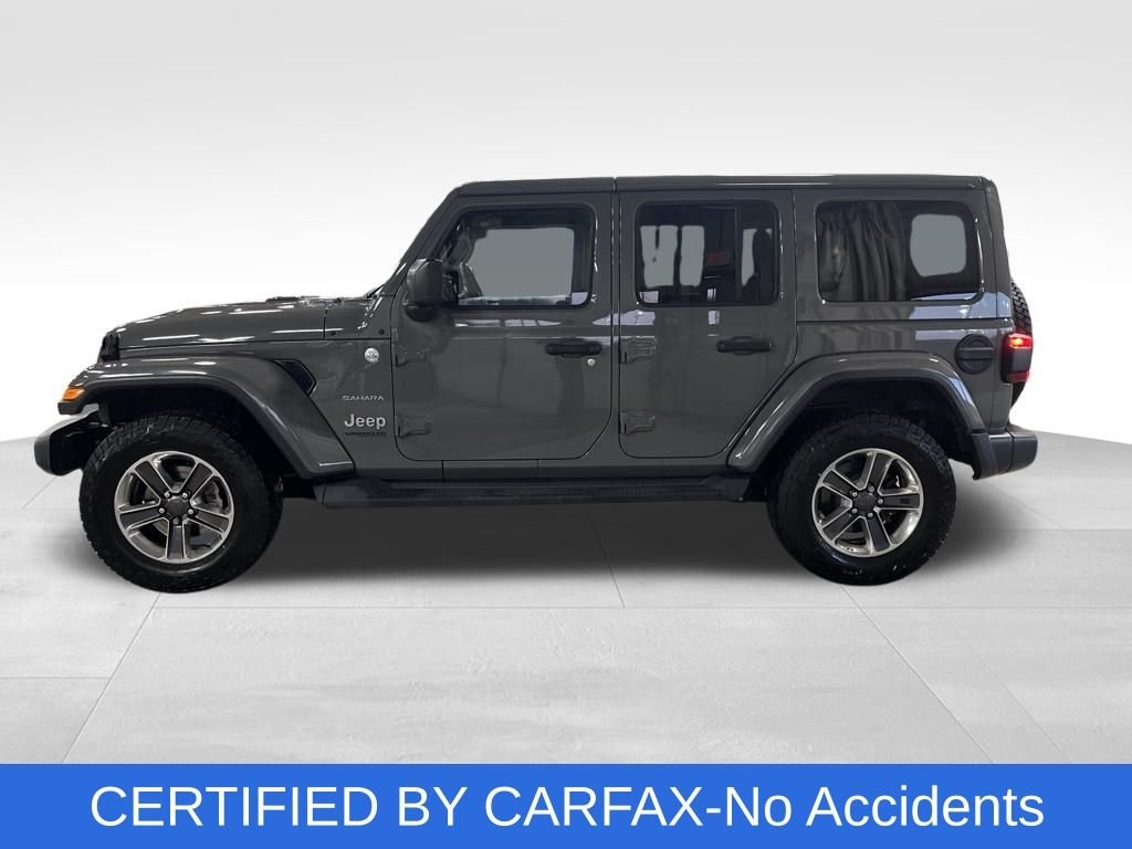 Used 2018 Jeep All-New Wrangler Unlimited Sahara with VIN 1C4HJXEN3JW323292 for sale in Northfield, Minnesota