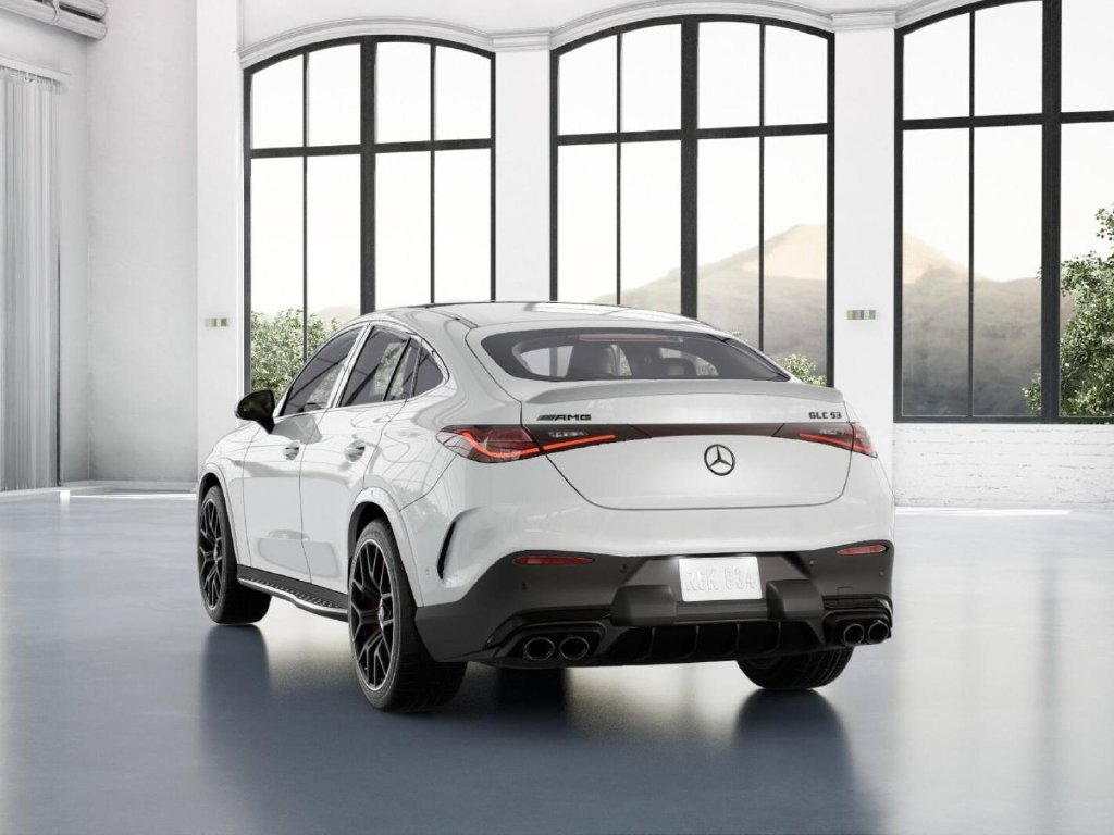 New 2027 MANUFAKTUR Moonlight White Metallic Mercedes-Benz AMG® GLC 53 4MATIC+ Coupe image 69