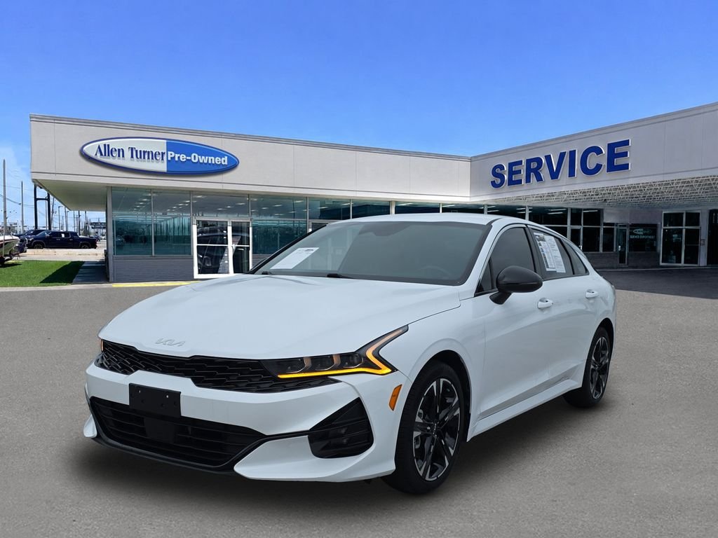 Used 2023 Glacial White Pearl Kia GT-Line image 4