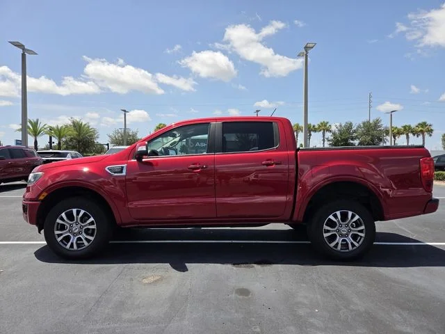 Used 2021 Red Ford Lariat image 3