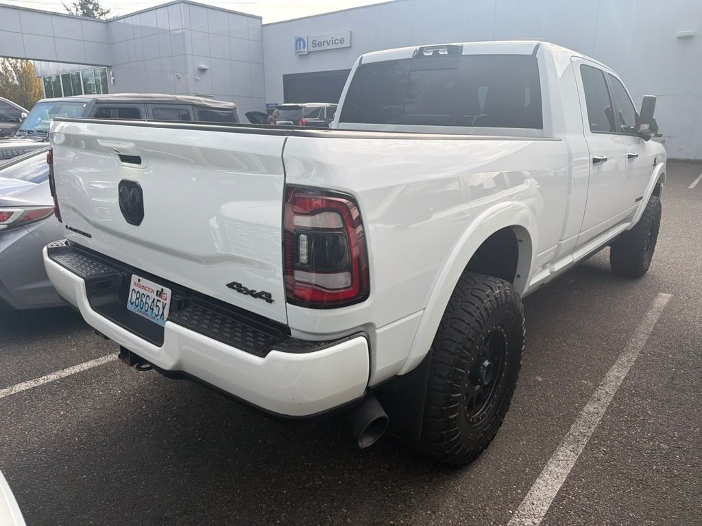 Used 2022 Bright White Clearcoat Ram Limited image 5