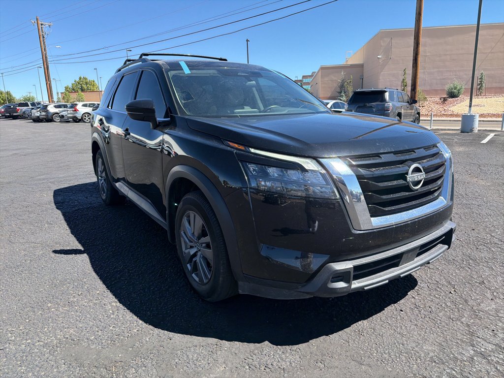 Used 2023 Super Black Nissan SV image 3