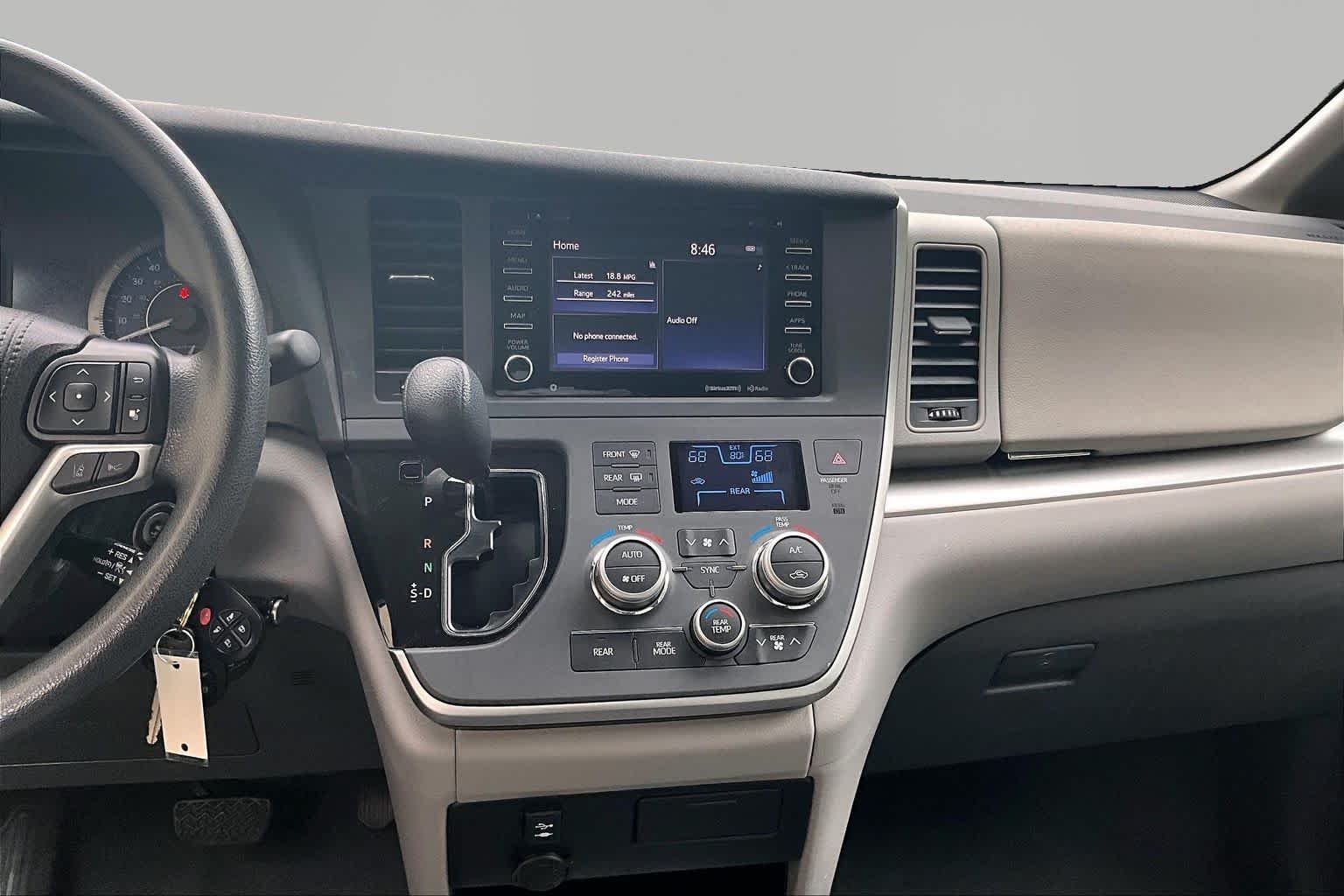 Used 2020 Celestial Silver Metallic Toyota LE image 7