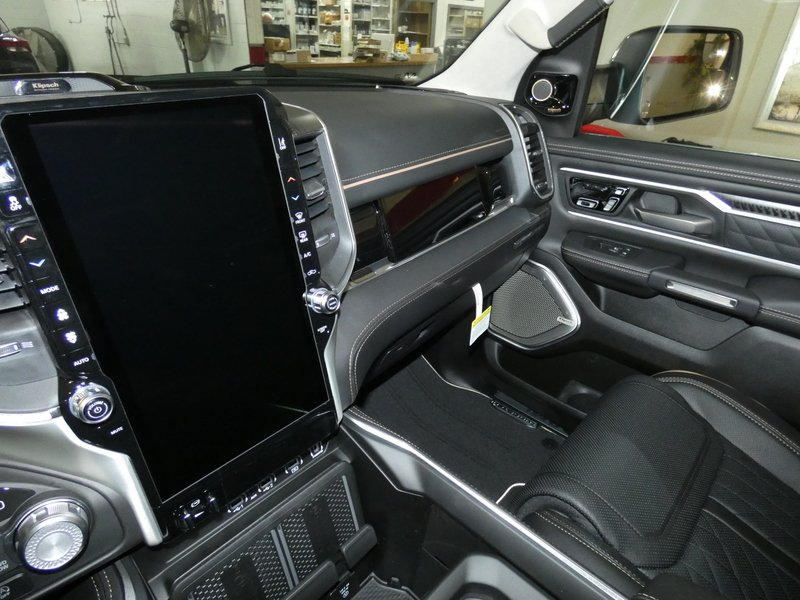 New 2026 Bright White Clear-Coat Exterior Paint RAM Tungsten Crew Cab 5