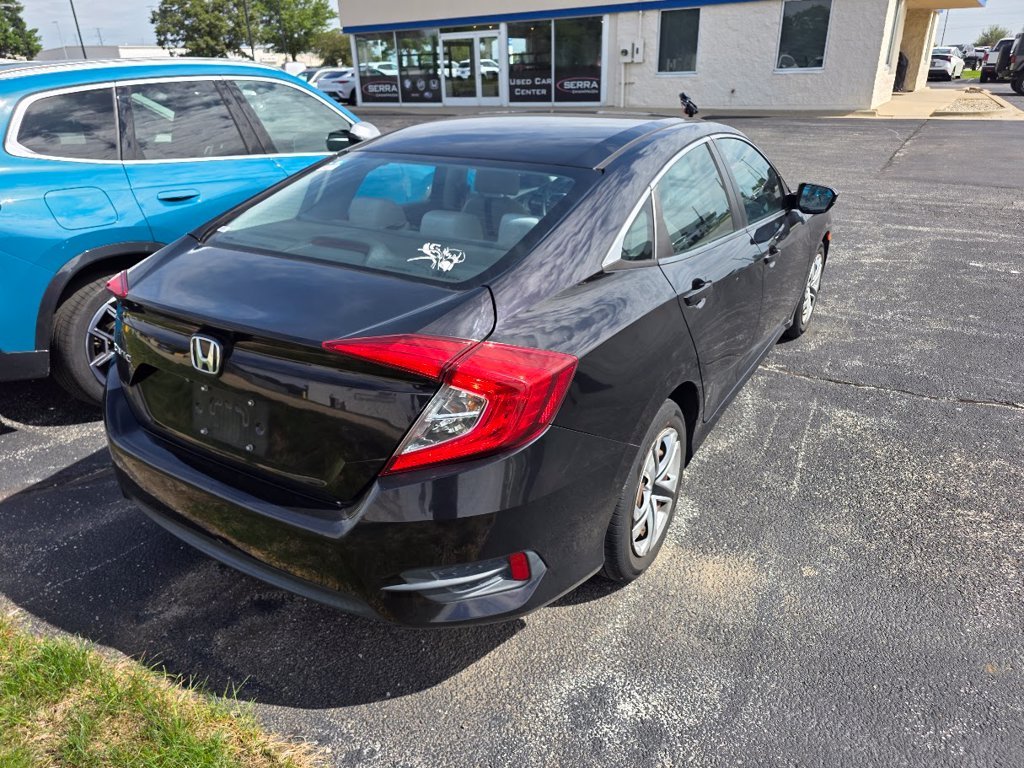 Used 2017 Burgundy Night Pearl Honda LX image 4