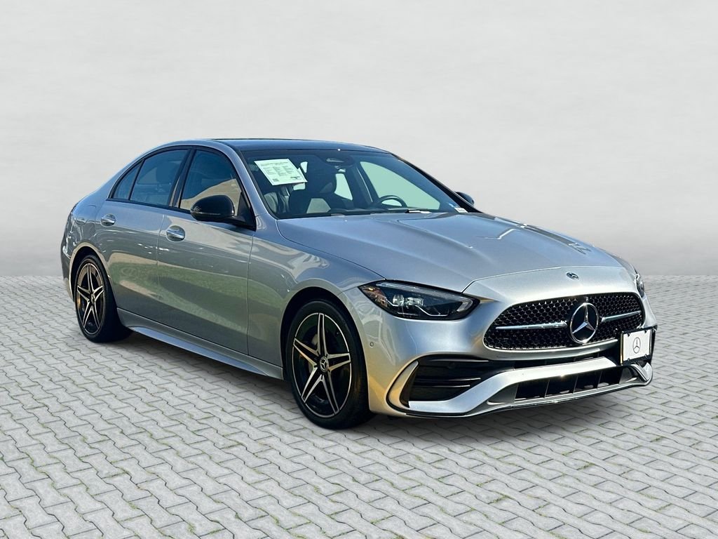 Certified Used 2025 Cirrus Silver Metallic Mercedes-Benz C 300 image 3