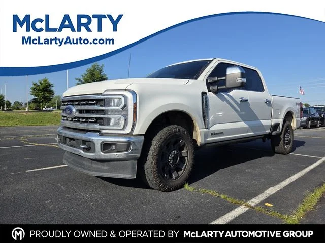 Used 2024 White Ford Lariat image 1