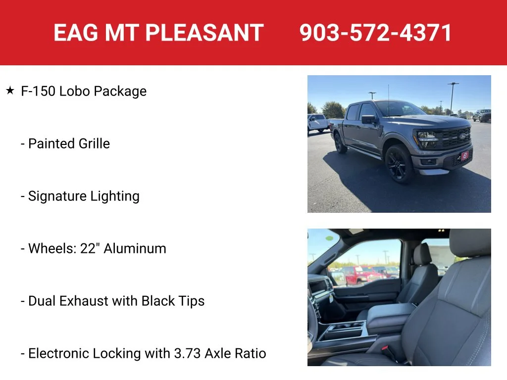 New 2026 Carbonized Gray Metallic Ford STX® image 8