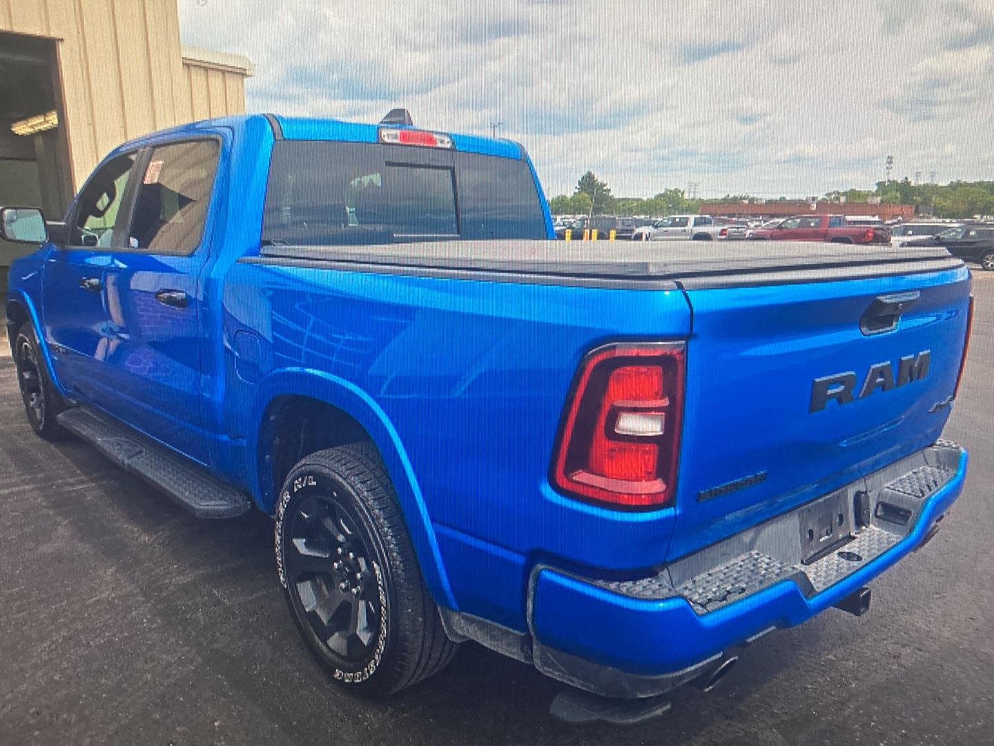 Used 2025 Hydro Blue Pearlcoat Ram Big Horn image 8