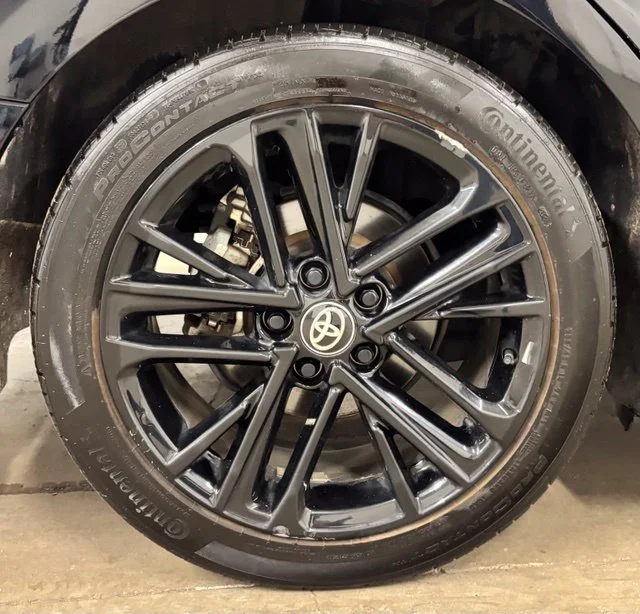 Used 2025 Black Toyota SE image 8