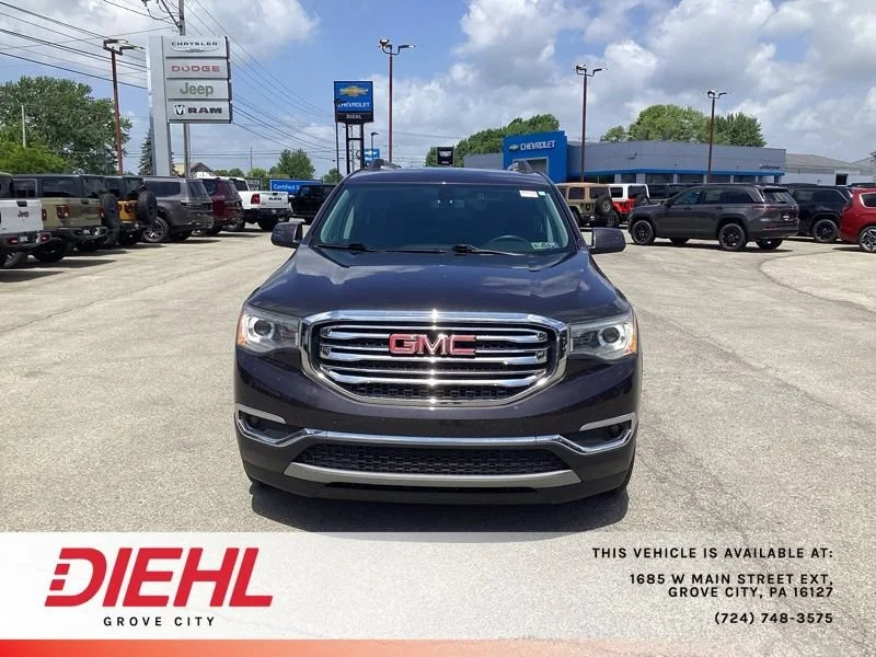 Used 2019 GMC Acadia SLE-2 with VIN 1GKKNSLS2KZ114362 for sale in Grove City, PA