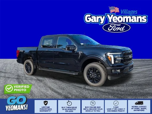 New 2026 Black Ford Lariat image 1