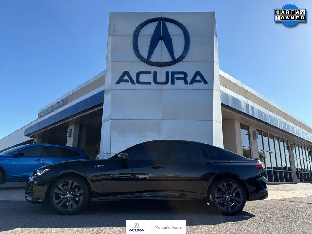 Certified Used 2023 Majestic Black Pearl Acura SH-AWD A-SPEC image 1