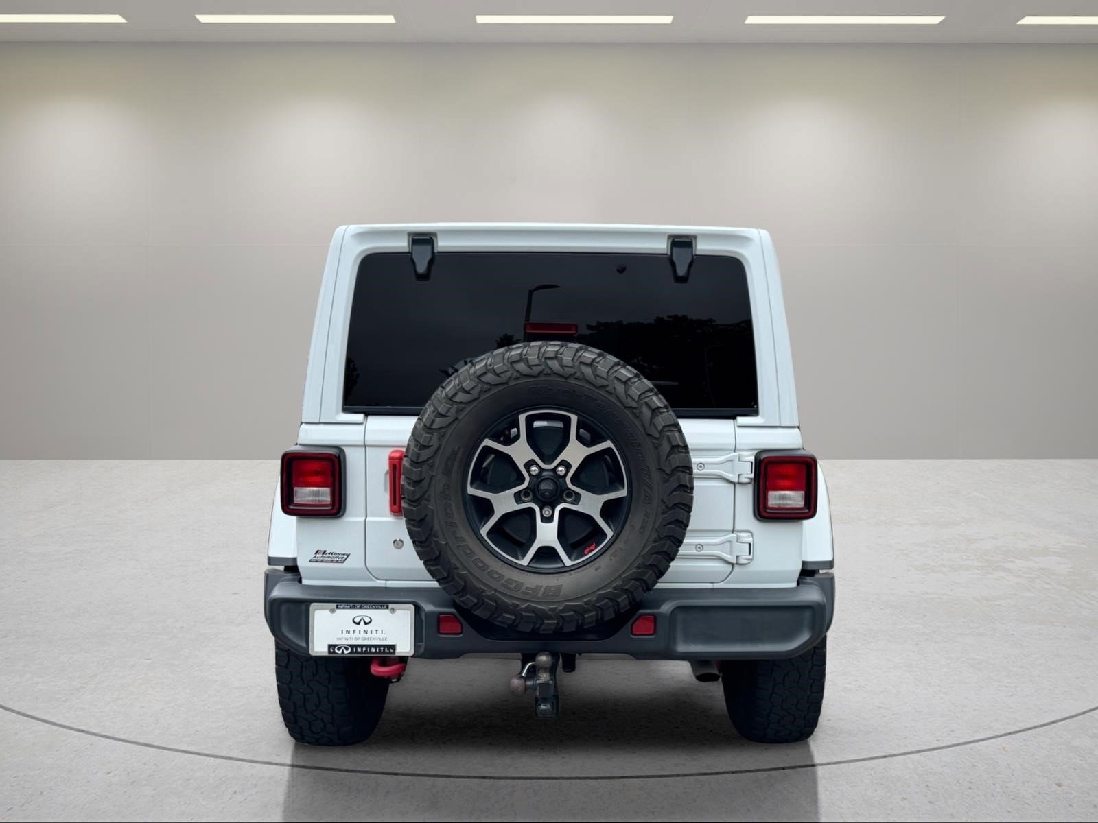 Used 2020 Bright White Clearcoat Jeep Rubicon image 4