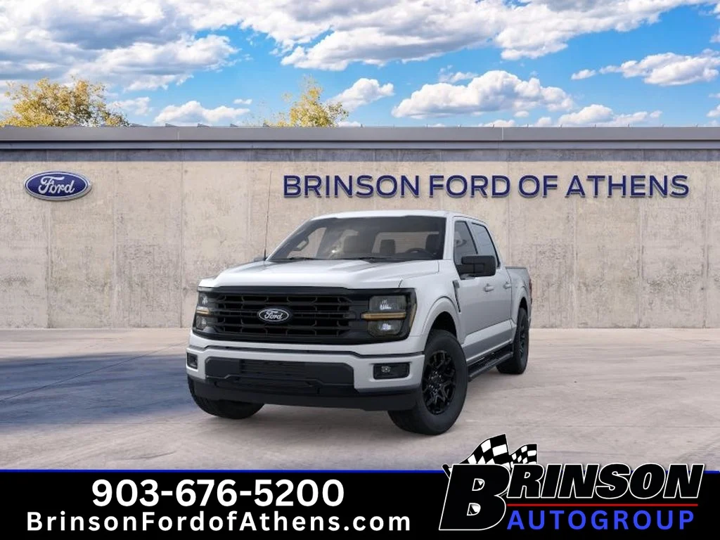 New 2026 Iconic Silver Metallic Ford XLT image 2
