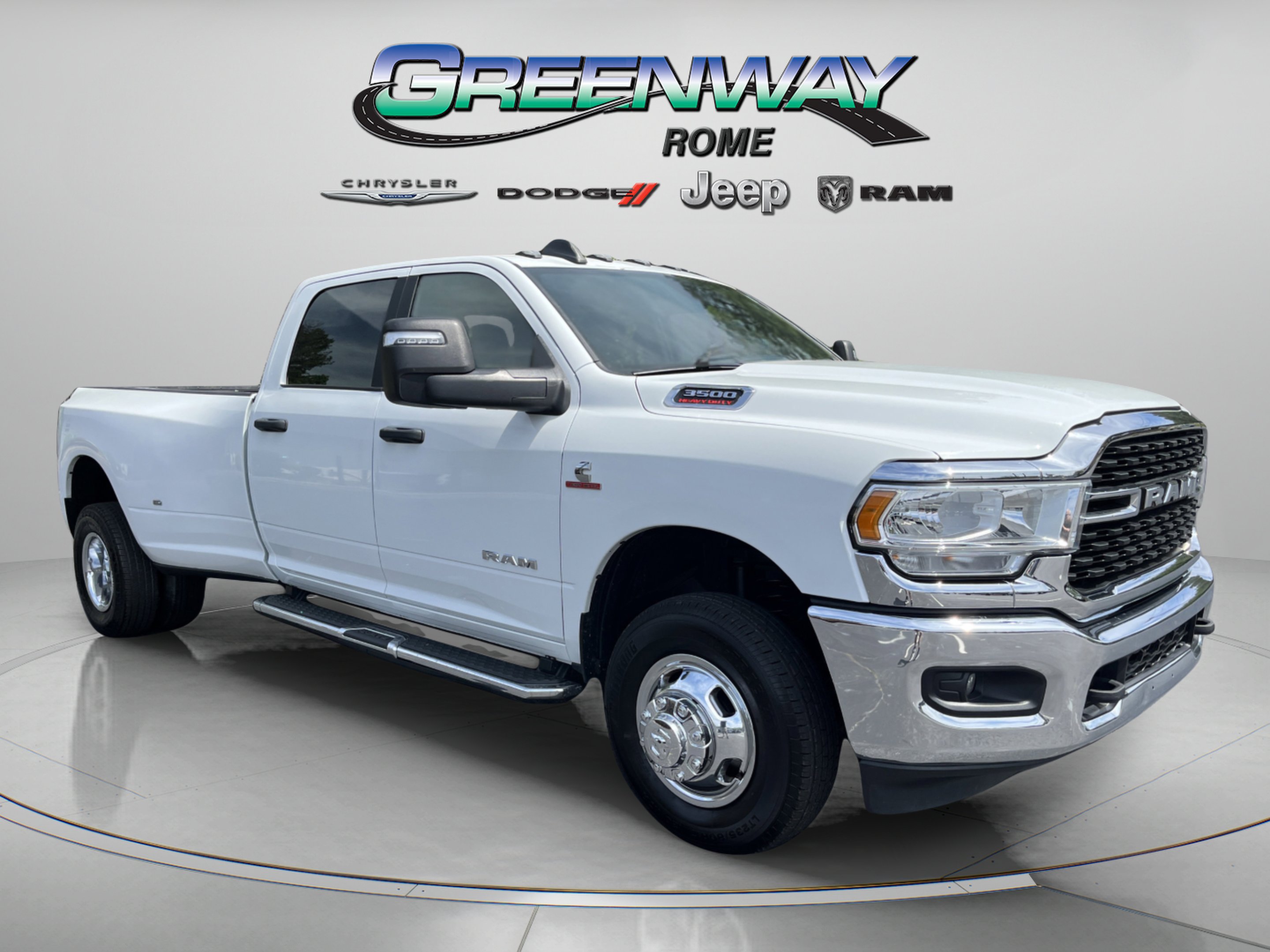 Used 2024 Bright White Clearcoat Ram Big Horn image 1