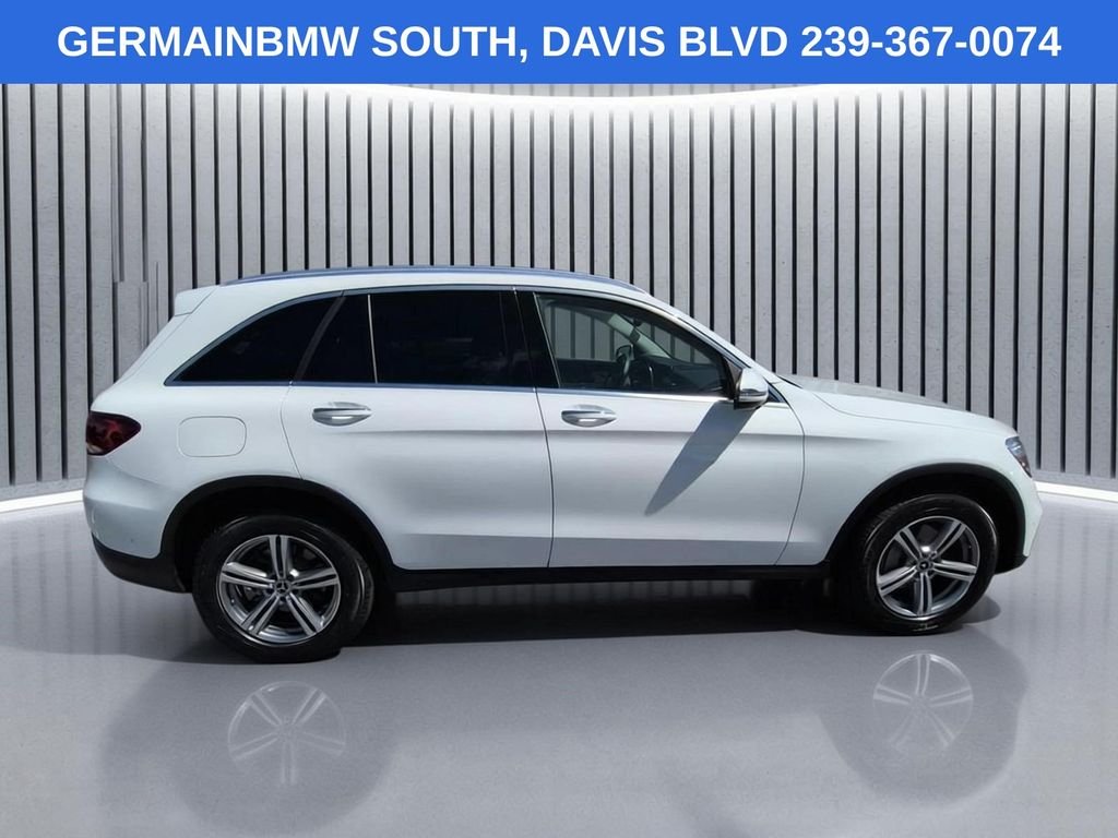 Used 2022 Polar White Mercedes-Benz GLC 300 image 4