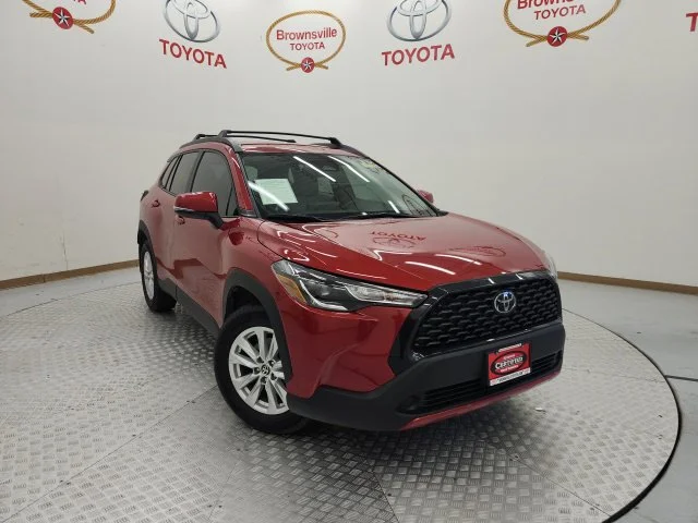 Used 2024 Red Toyota LE image 1