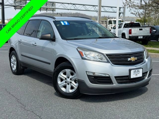 Certified Used 2017 SILVER ICE METALLIC Chevrolet LS image 1