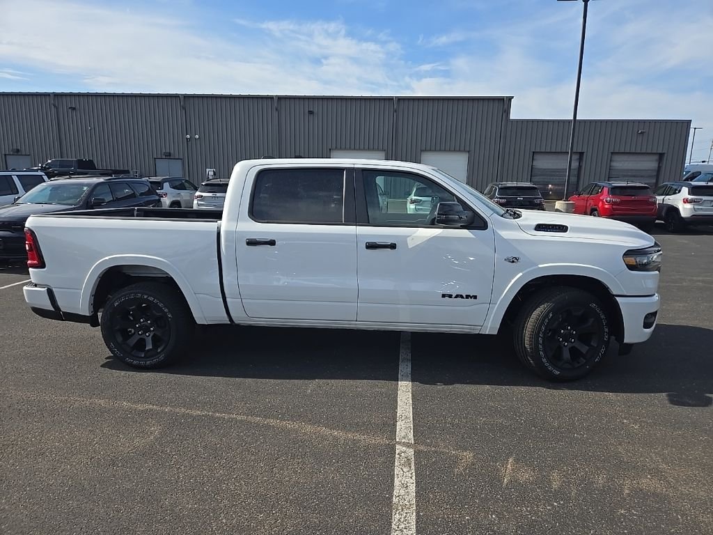 New 2026 Bright White Clear-Coat Exterior Paint RAM Big Horn/Lone Star image 8