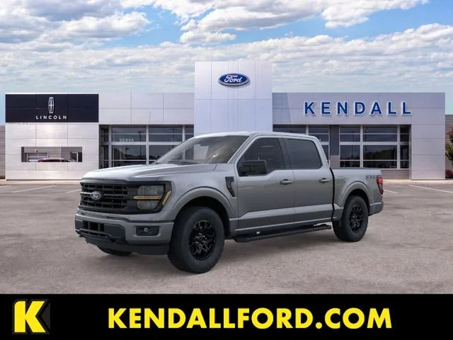 New 2026 Gray Metallic Ford XLT image 1