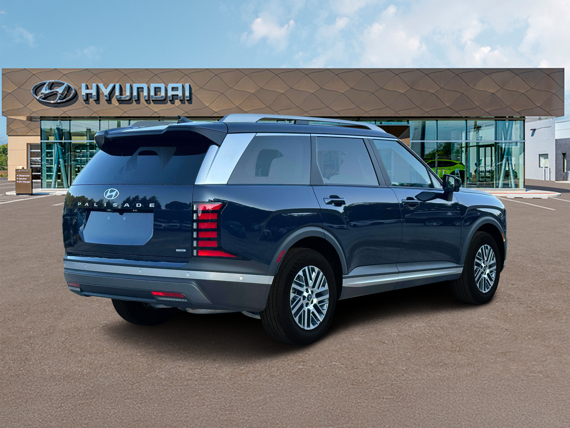 New 2027 Blue Hyundai SEL Premium AWD image 7