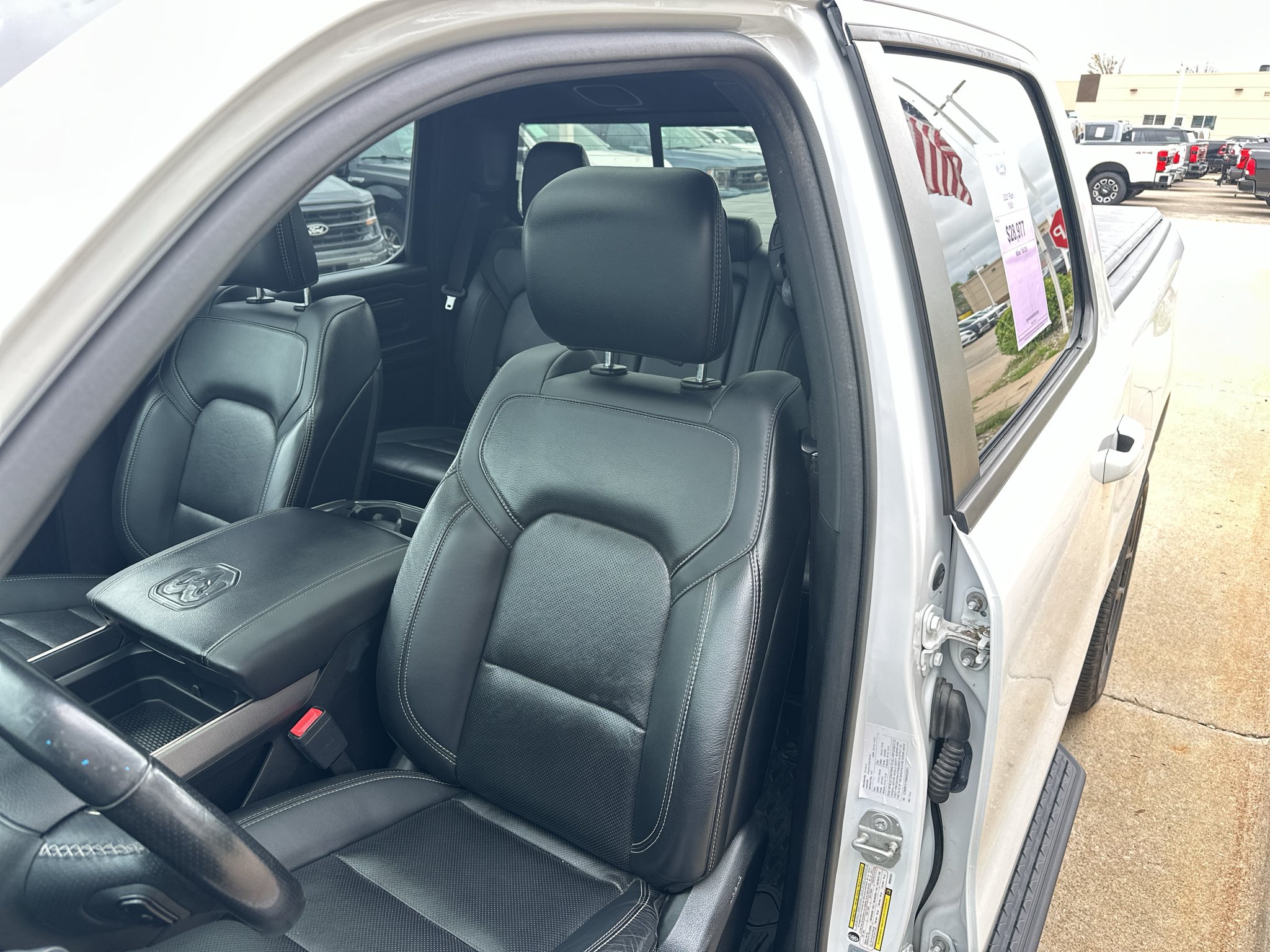 Used 2021 Bright White Ram Sport image 32