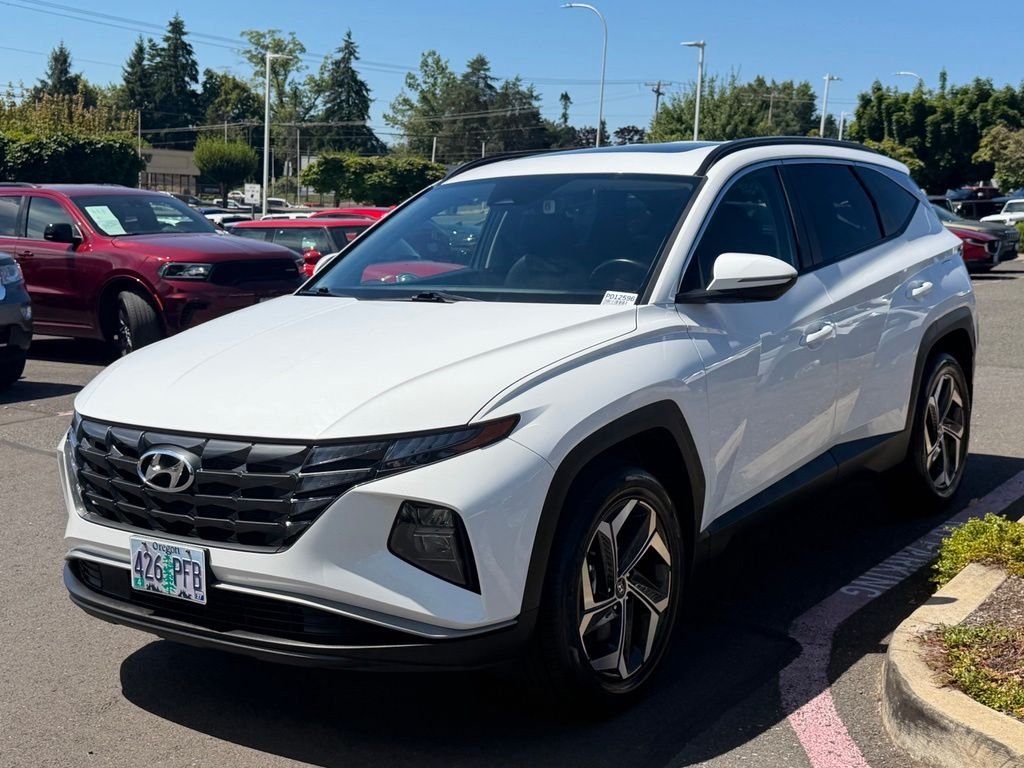 Used 2023 Serenity White Pearl Hyundai SEL image 4