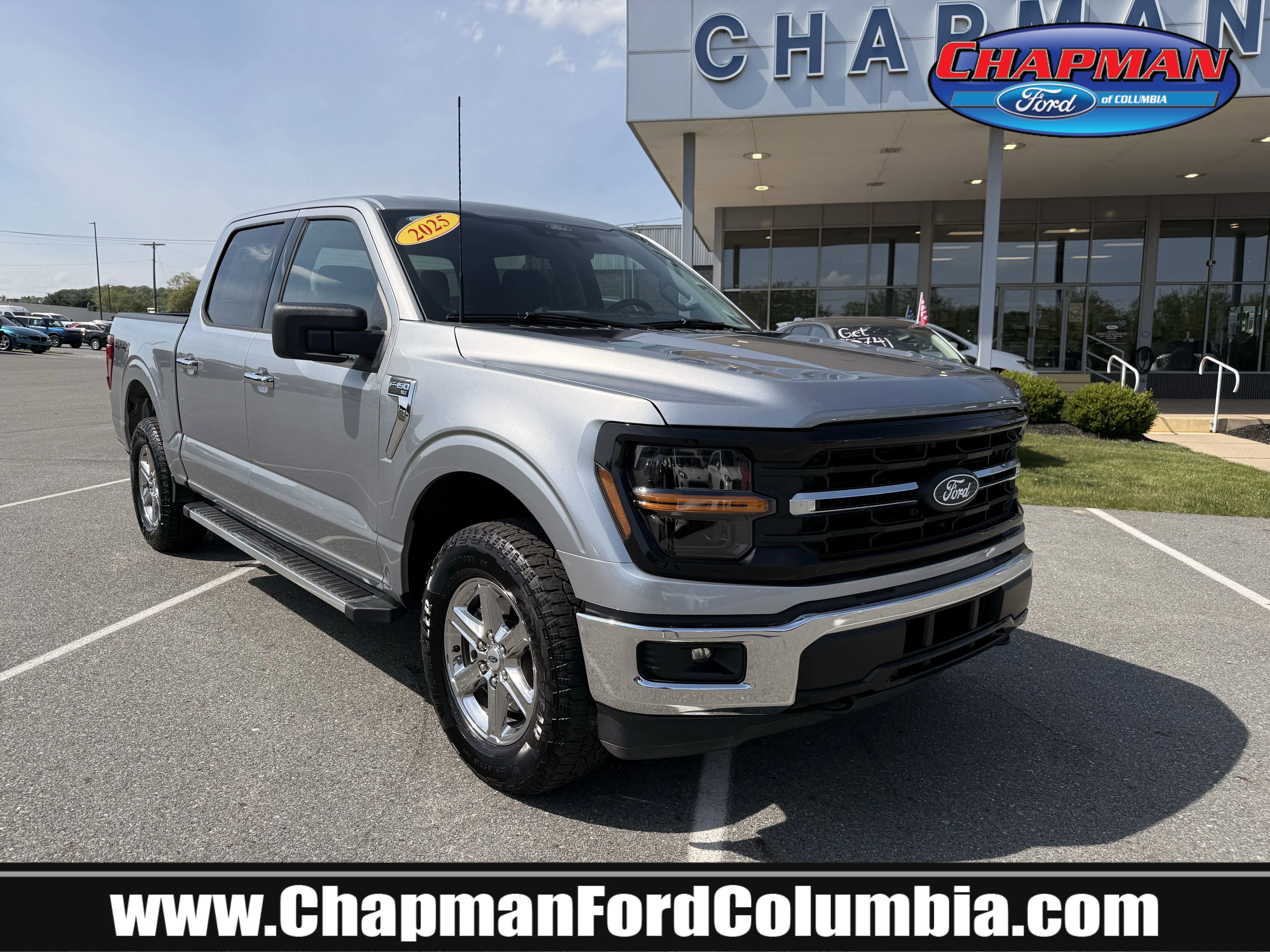 Used 2025 Silver Metallic Ford XLT image 1