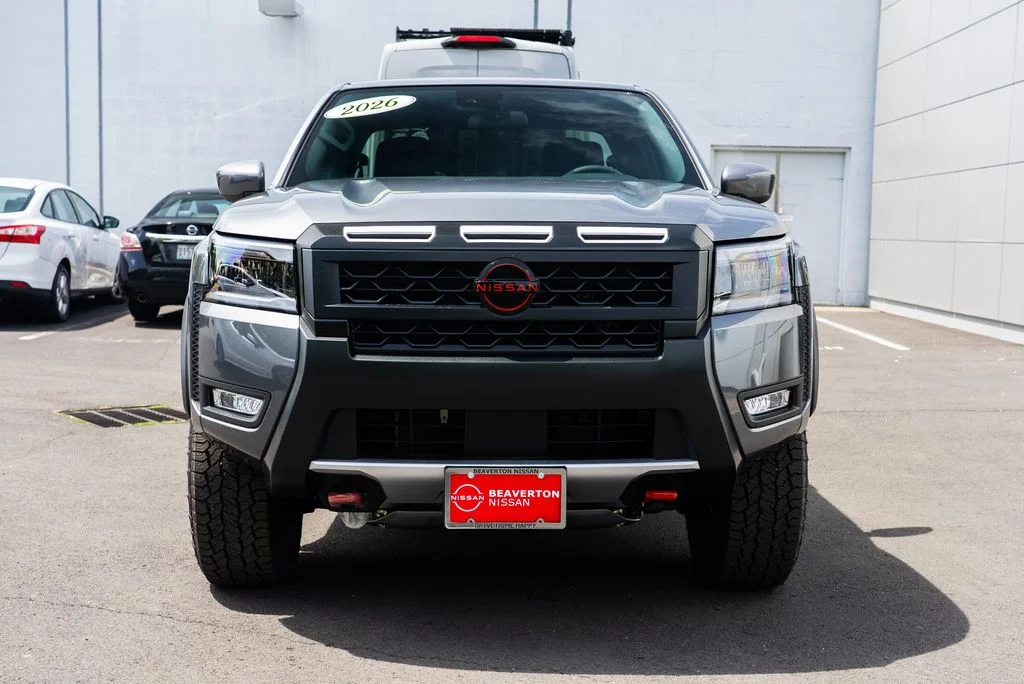 New 2026 Gun Metallic Nissan Crew Cab PRO-4X® Long Bed image 2