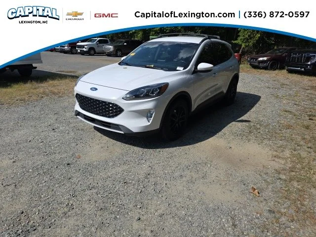Used 2020 White Ford SEL image 1
