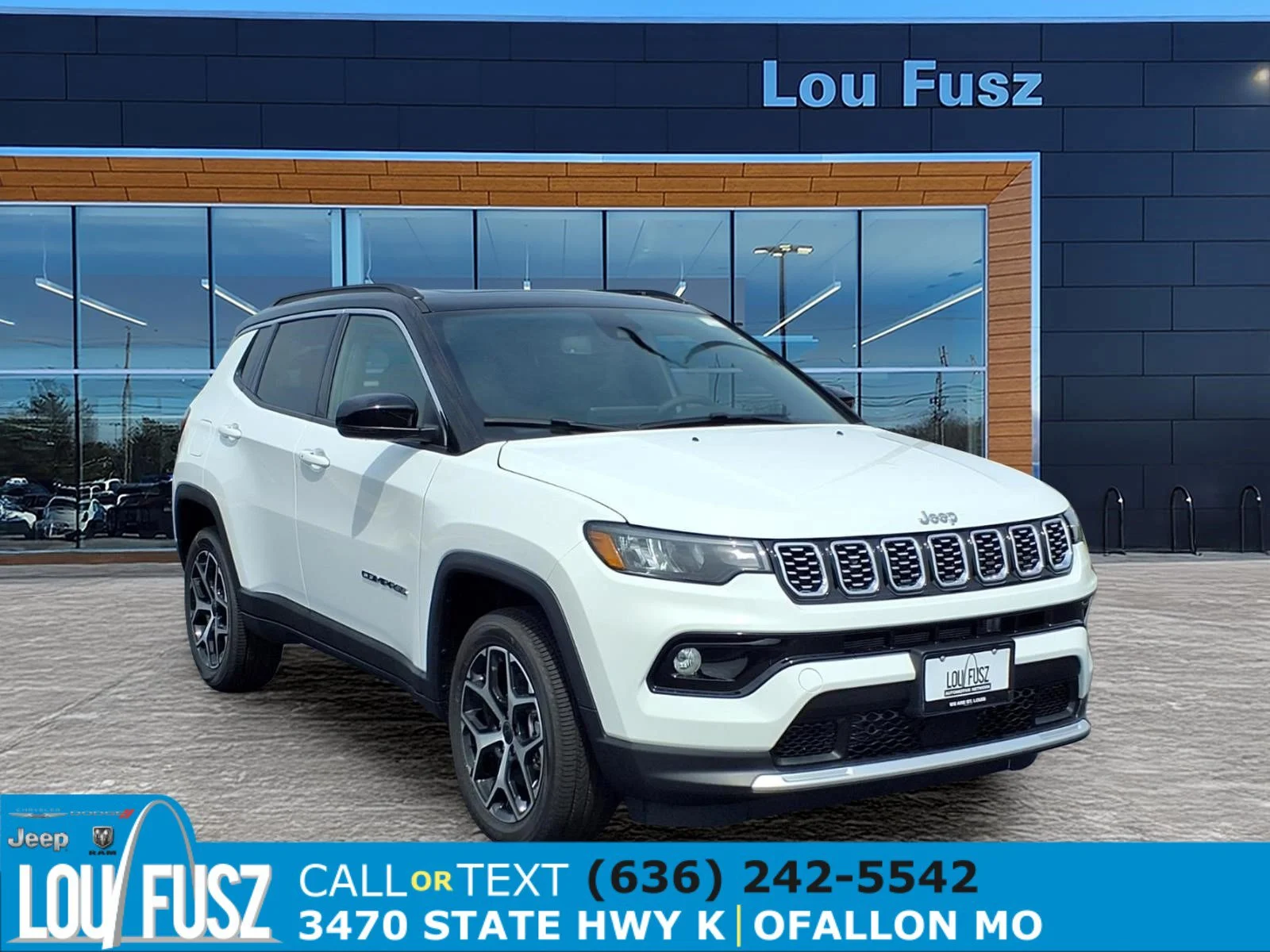 New 2026 Bright White Clearcoat Jeep Limited image 1