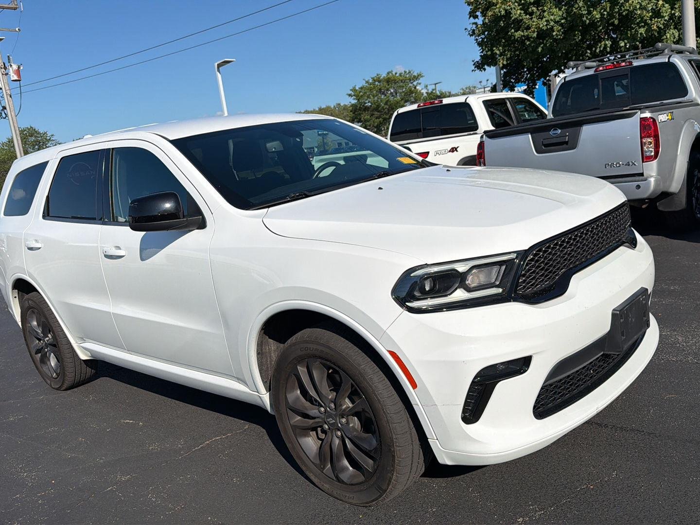 Used 2021 White Knuckle Clearcoat Dodge SXT Plus image 3