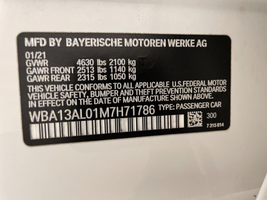 Used 2021 White BMW M235i Gran Coupe xDrive image 31