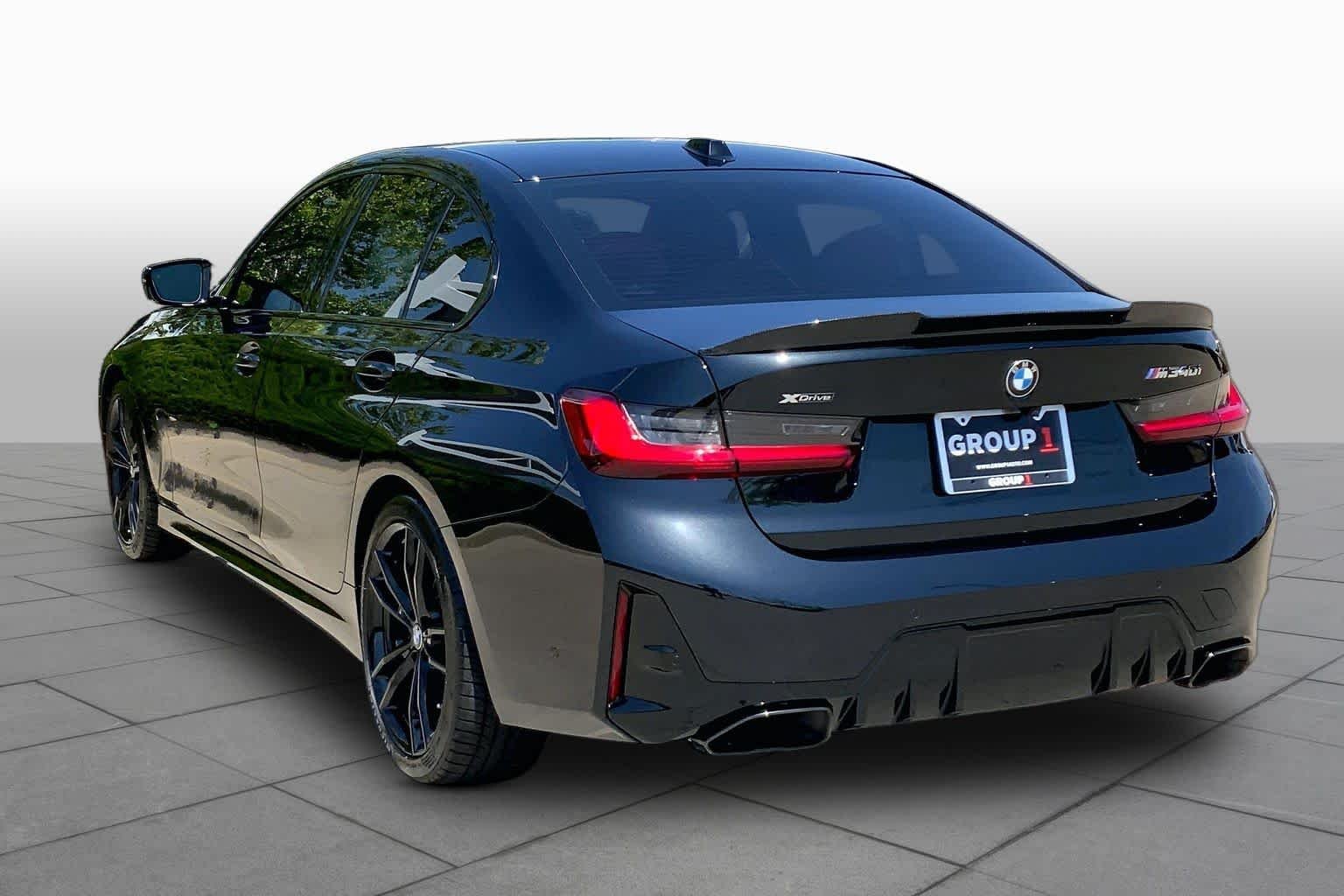 Used 2024 Black Sapphire Metallic BMW M340i xDrive image 11