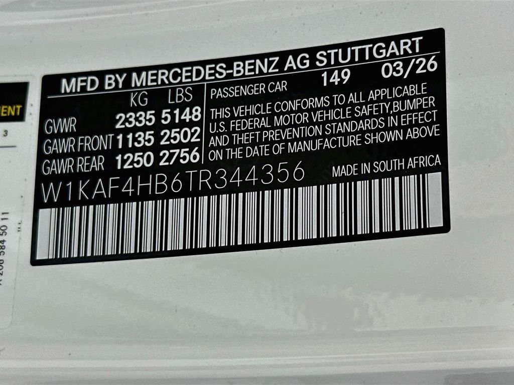 New 2026 Polar White Mercedes-Benz C 300 image 34