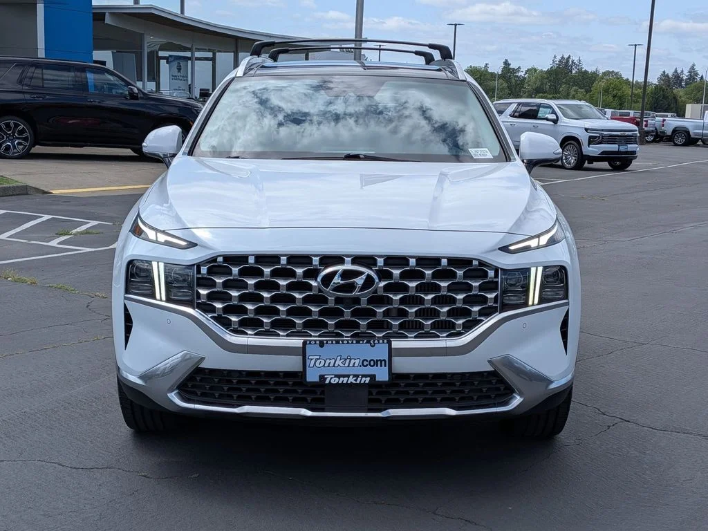 Used 2022 Quartz White Hyundai Limited image 6