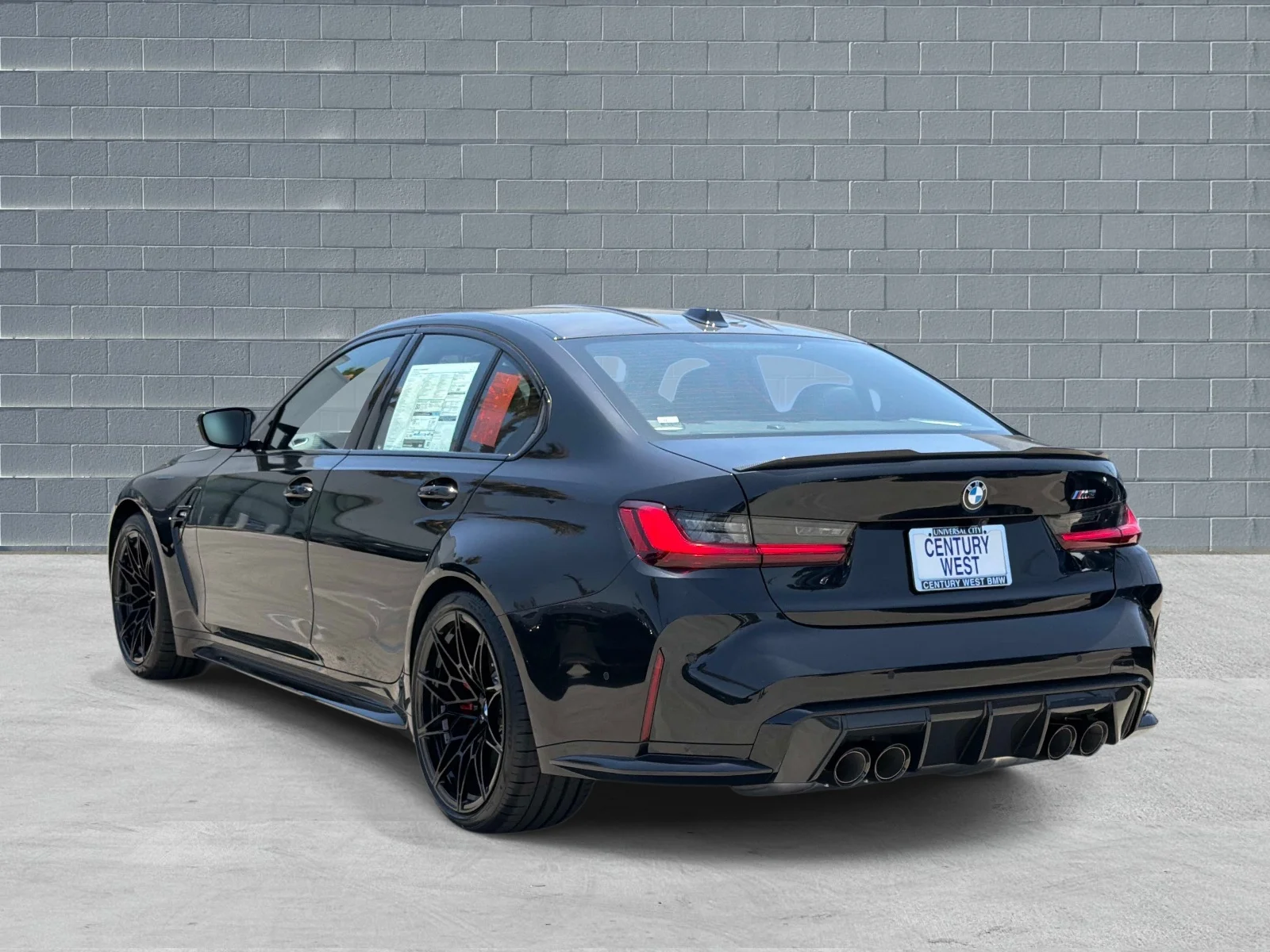 New 2027 Black Sapphire Metallic BMW  image 3
