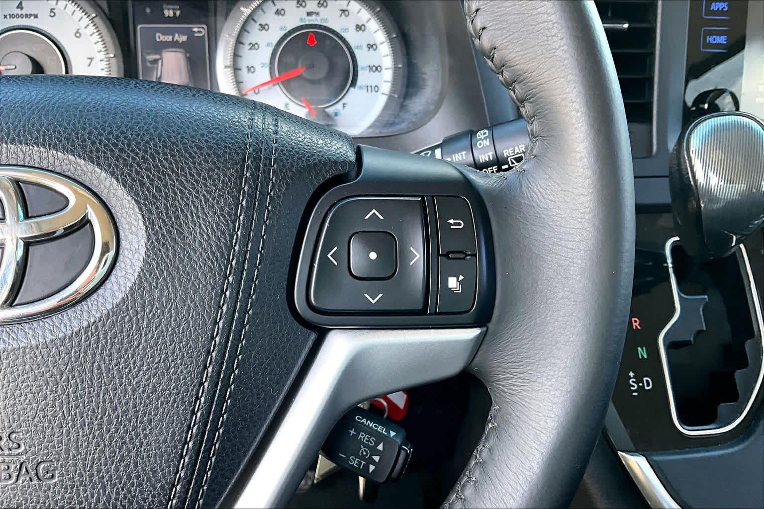 Used 2017 Midnight Black Metallic Toyota SE image 24