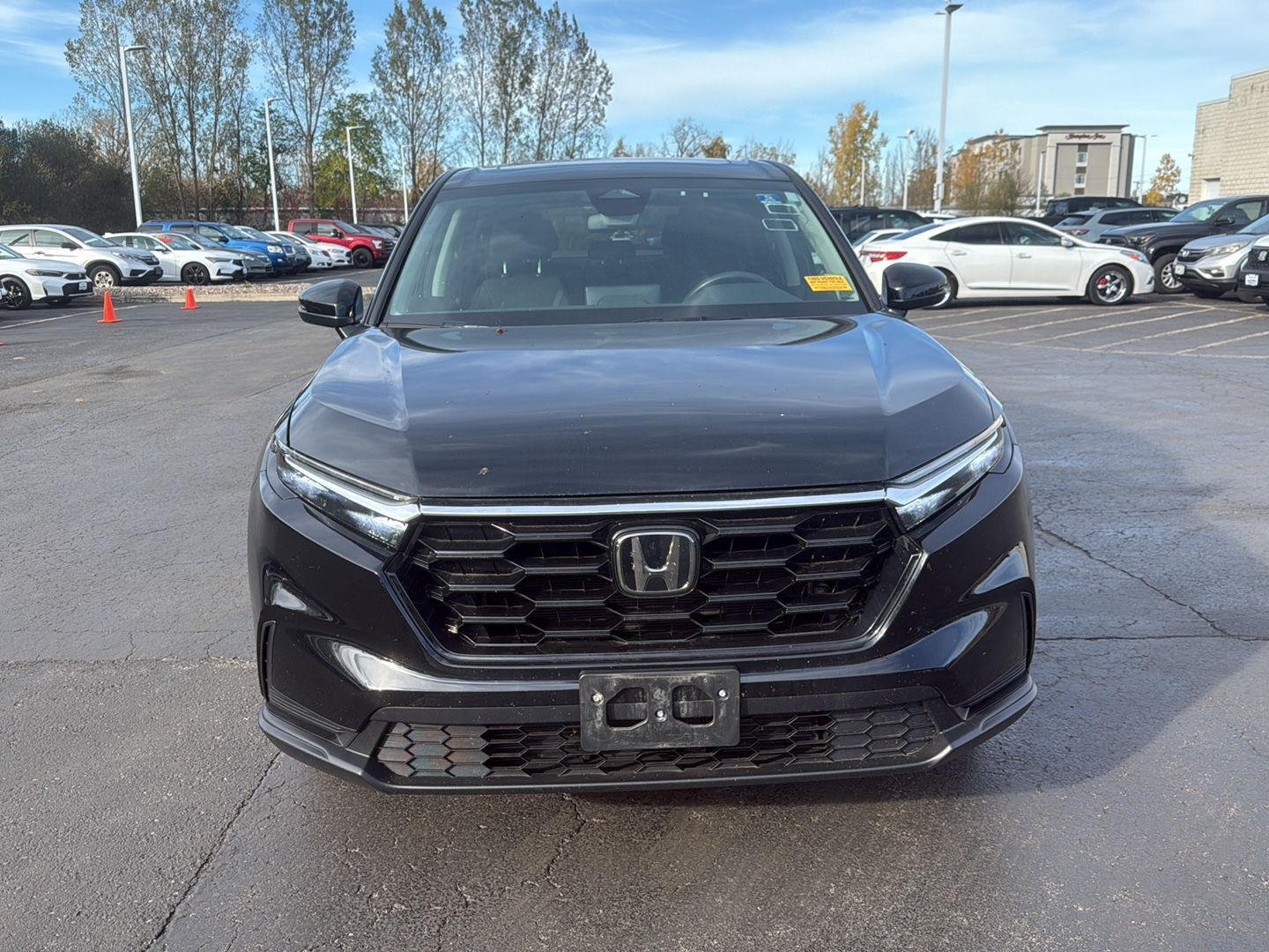 Used 2024 Crystal Black Pearl Honda EX image 3