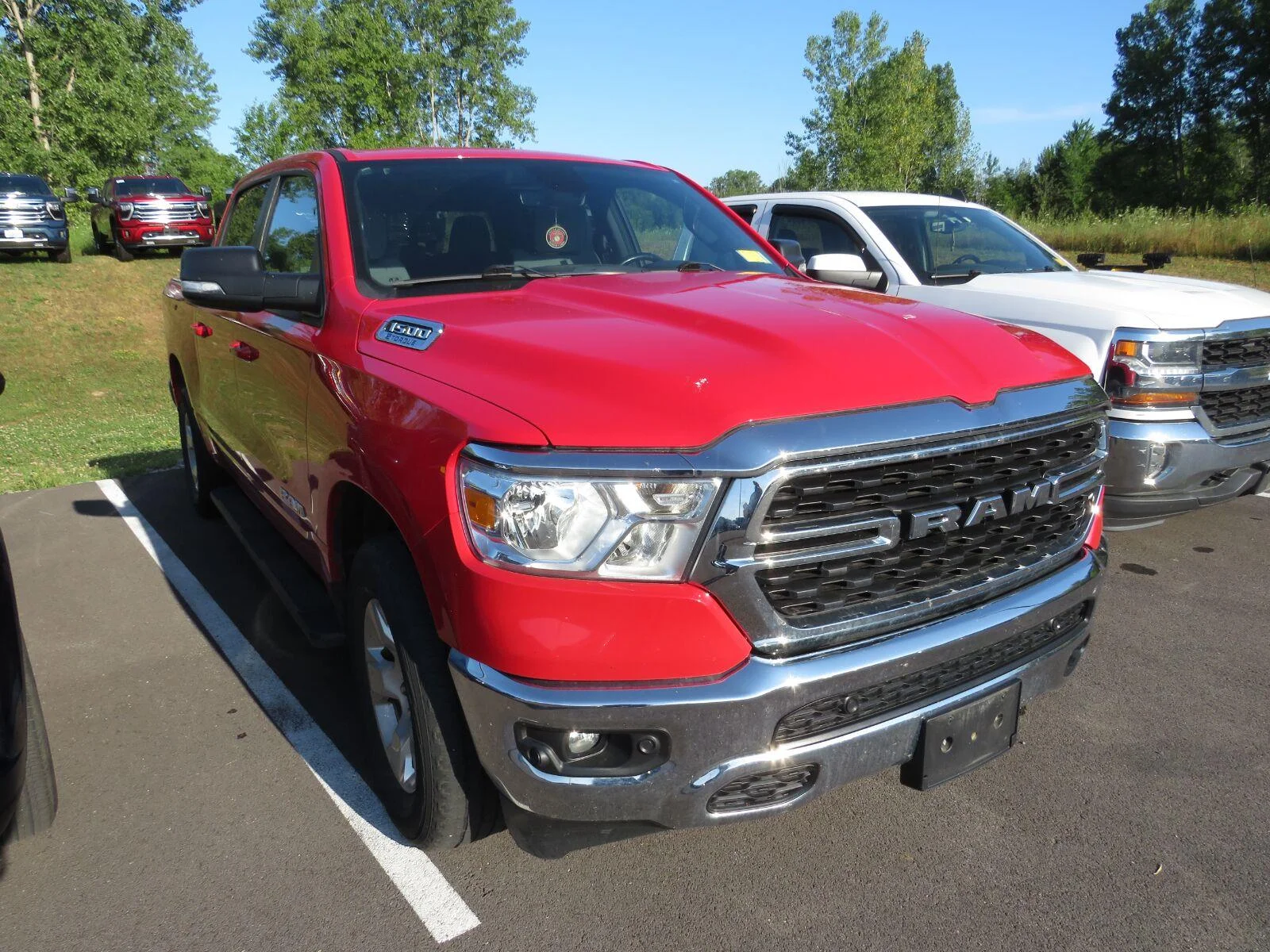 Used 2022 Flame Red Clearco Ram Big Horn image 2