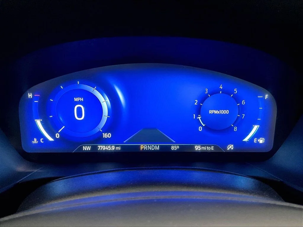 Used 2020 Blue Ford Titanium image 25