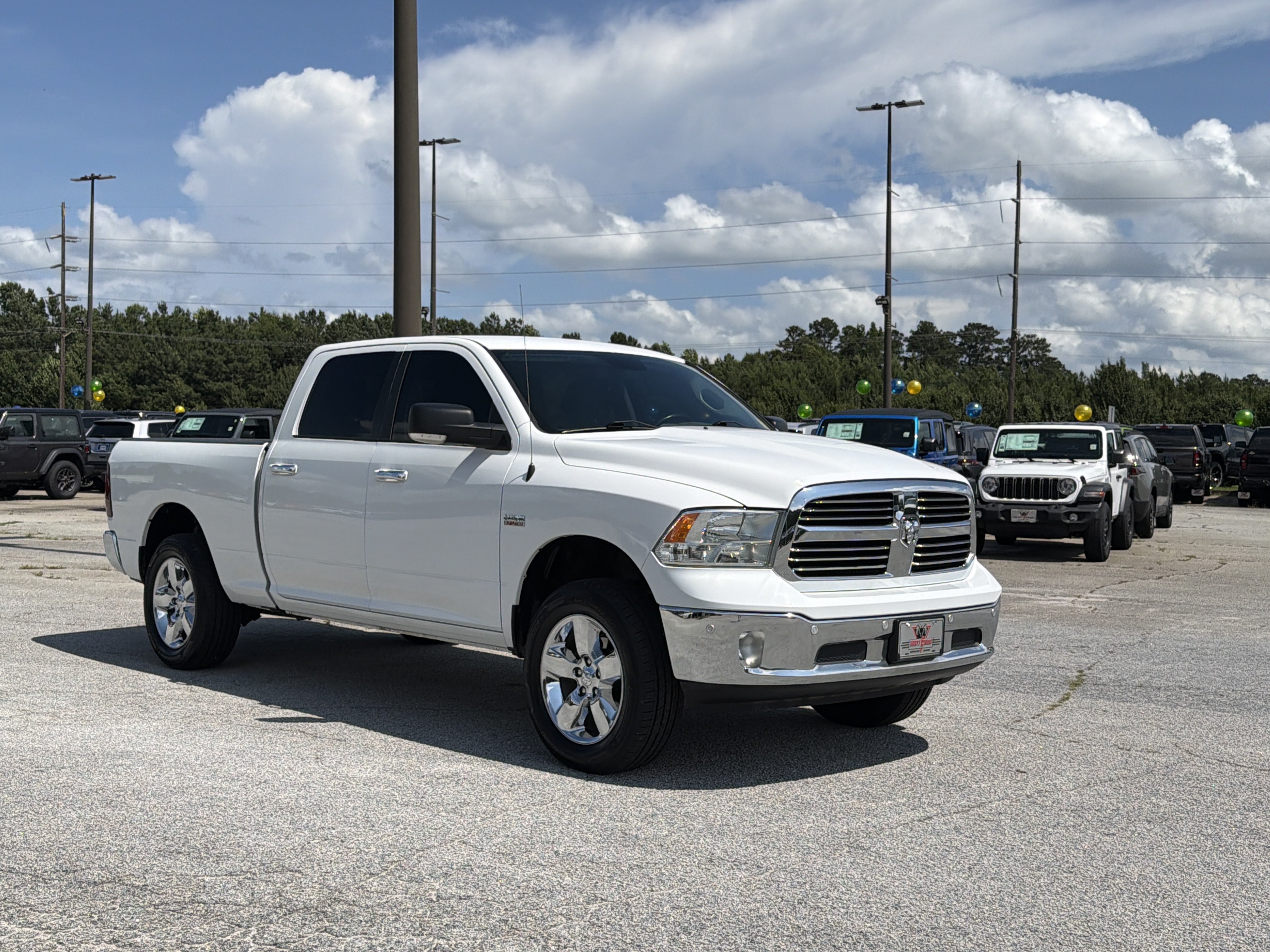Used 2018 Bright White Clearcoat Ram Big Horn image 2