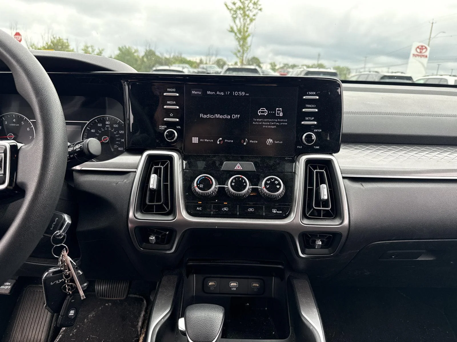 Used 2023 Ebony Black Kia LX image 12