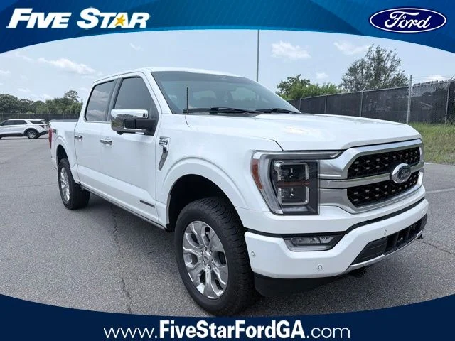 Used 2023 White Ford Platinum image 1