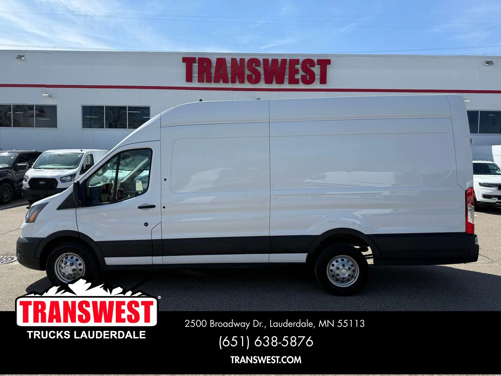 Used 2023 Ford Transit Van Base with VIN 1FTBR3U89PKB37906 for sale in Minneapolis, Minnesota