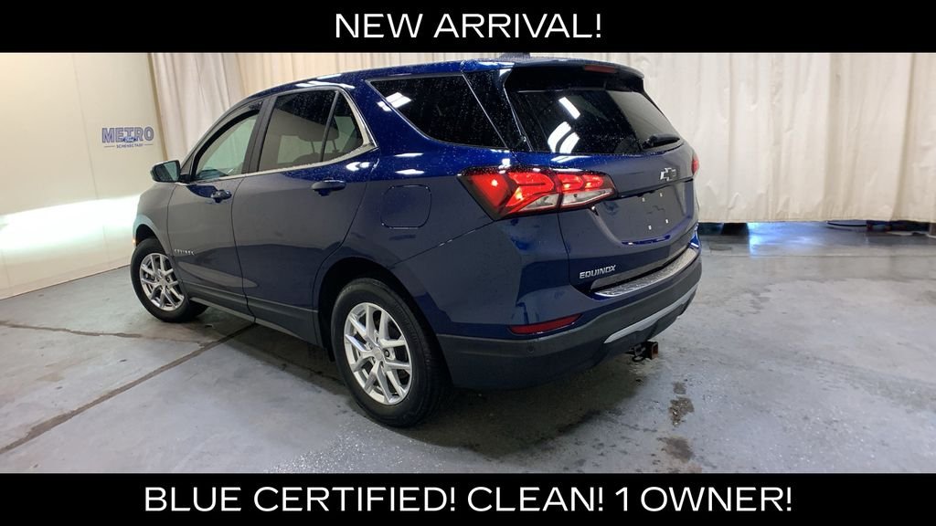 Certified Used 2022 Blue Chevrolet LT image 5