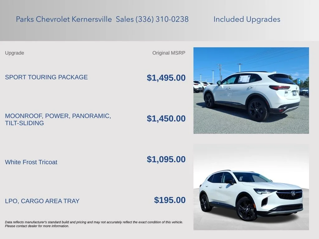 Used 2023 White Buick Essence image 4