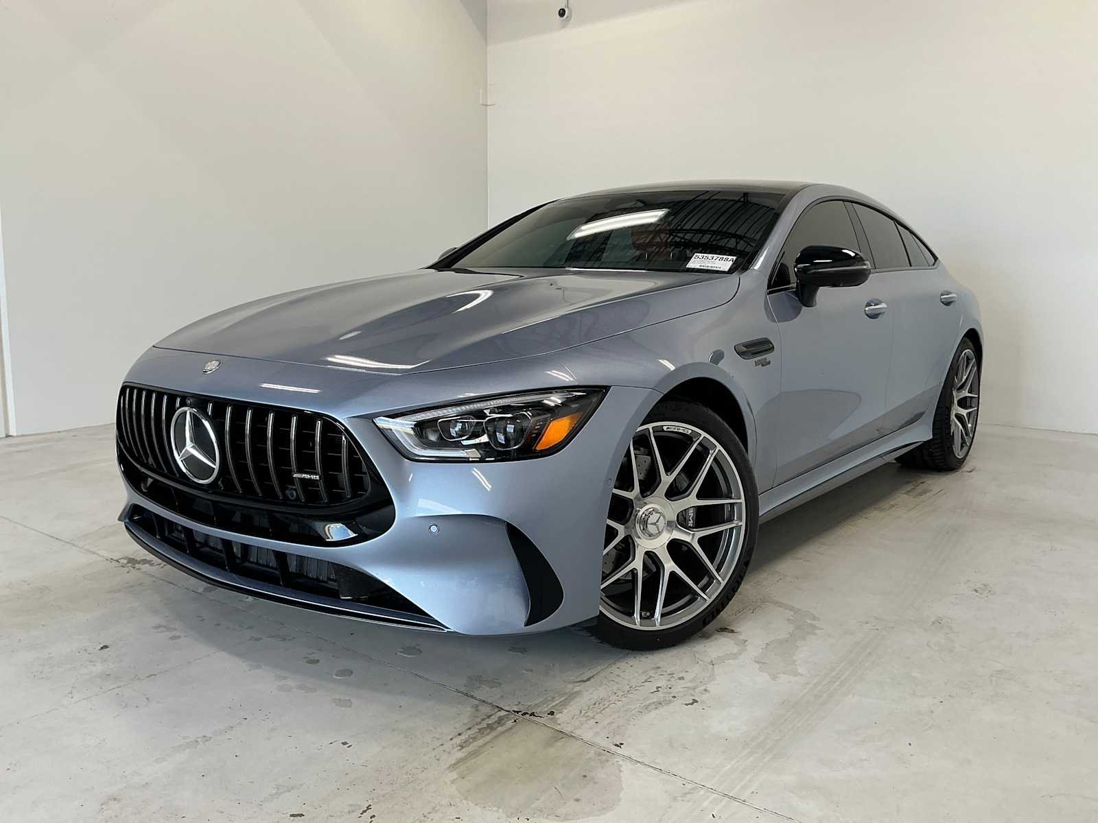 Certified Used 2024 MANUFAKTUR Côte dAzur Light Blue Metallic Mercedes-Benz AMG® GT 53 image 1