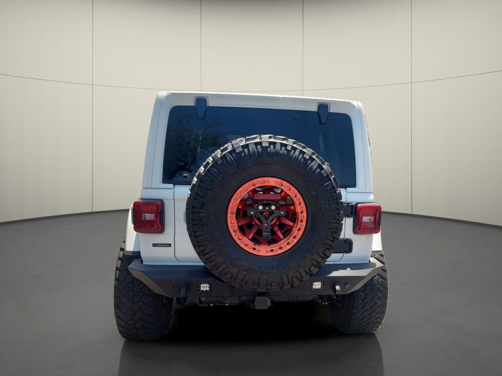 Used 2021 White Jeep Unlimited Rubicon image 6